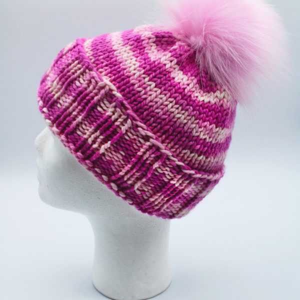 Czapka Fioletowo-Różowa