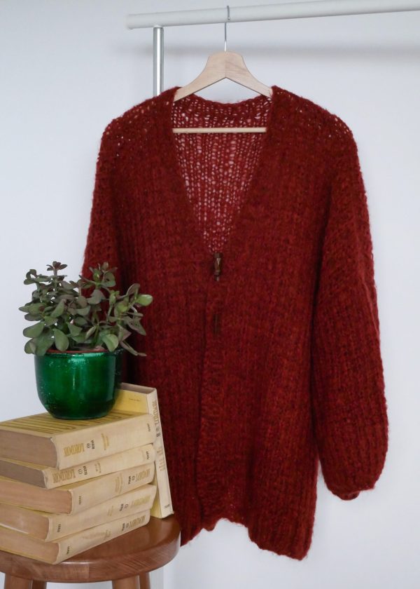 Sweter Jesienna Miedź