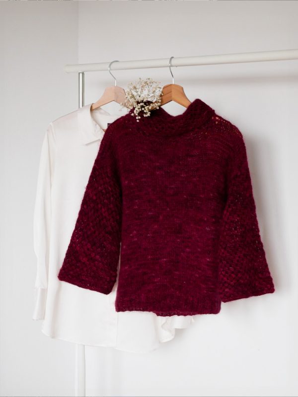 Sweter Rubinowa Mgła